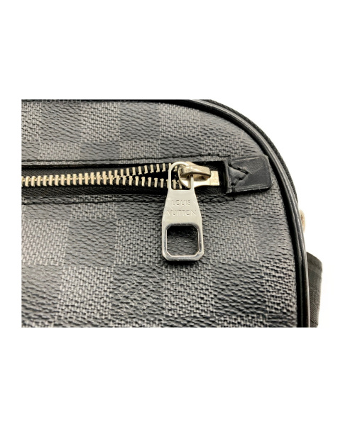 LOUIS VUITTON（ルイ ヴィトン）LOUIS VUITTON (ルイ・ヴィトン) ボディーバッグ ブラック ダミエ・グラフィット N41289 MB01763の古着・服飾アイテム
