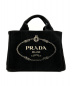 PRADA（プラダ）の古着「デニムトートバッグ」｜ブラック