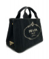 PRADA (プラダ) デニムトートバッグ ブラック カナパミニ B2439G：49800円