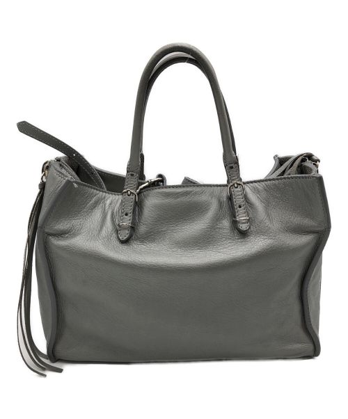 BALENCIAGA（バレンシアガ）BALENCIAGA (バレンシアガ) ハンドバッグ グレーの古着・服飾アイテム