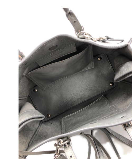 BALENCIAGA（バレンシアガ）BALENCIAGA (バレンシアガ) ハンドバッグ グレーの古着・服飾アイテム