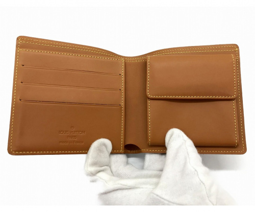 LOUIS VUITTON（ルイ ヴィトン）LOUIS VUITTON (ルイヴィトン) 2つ折り財布 キャラメル ノマド M85017 AR1016の古着・服飾アイテム