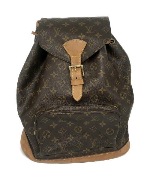 LOUIS VUITTON（ルイ ヴィトン）LOUIS VUITTON (ルイ ヴィトン) リュック ブラウン モノグラム M51136 SP0949の古着・服飾アイテム