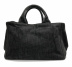 PRADA (プラダ) 2WAYバッグ ブラック カナパ B2642B デニム 110：39800円