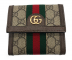 GUCCIグッチ）の古着「2つ折り財布」｜グレー