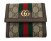 GUCCI（グッチ）の古着「2つ折り財布」｜グレー