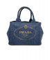 PRADA（プラダ）の古着「2WAYバッグ」｜インディゴ