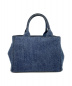PRADA (プラダ) 2WAYバッグ インディゴ カナパPM 1BG439 204：49800円