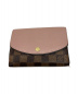 LOUIS VUITTON（ルイ ヴィトン）の古着「2つ折り財布」｜ブラウン×ピンク