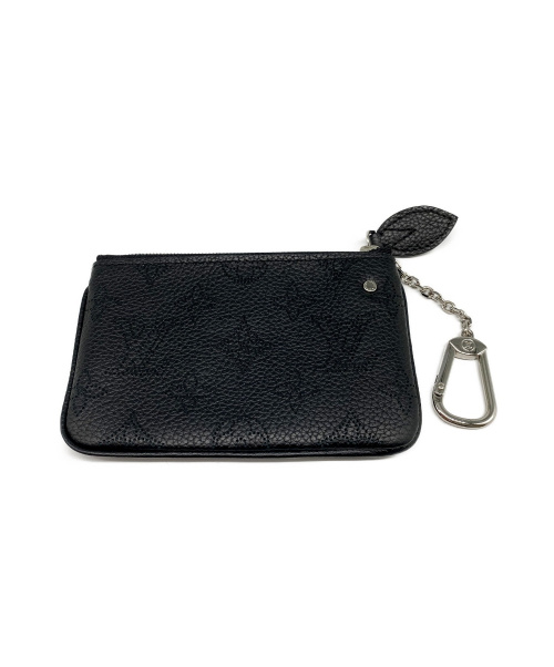 LOUIS VUITTON（ルイ ヴィトン）LOUIS VUITTON (ルイ ヴィトン) コインケース ブラック モノグラム・マヒナ M69532 TJ2240の古着・服飾アイテム