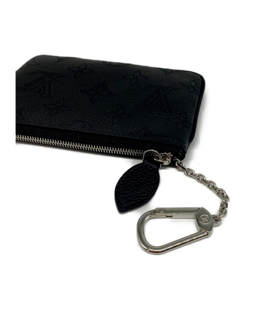 LOUIS VUITTON（ルイ ヴィトン）LOUIS VUITTON (ルイ ヴィトン) コインケース ブラック モノグラム・マヒナ M69532 TJ2240の古着・服飾アイテム