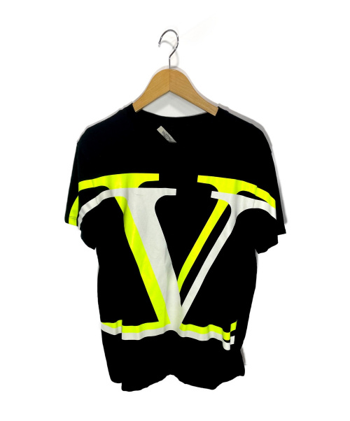VALENTINO（ヴァレンティノ）VALENTINO (ヴァレンティノ) プリントTシャツ ブラック サイズ:Sの古着・服飾アイテム
