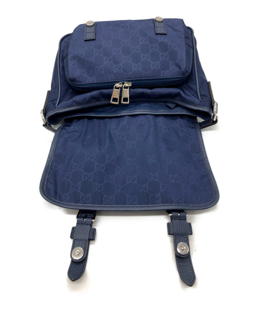 GUCCI（グッチ）GUCCI (グッチ) ショルダーバッグ ブルー 510335 213048の古着・服飾アイテム