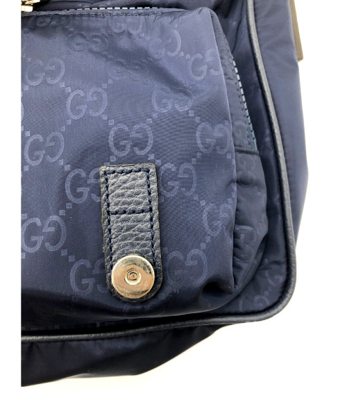 GUCCI（グッチ）GUCCI (グッチ) ショルダーバッグ ブルー 510335 213048の古着・服飾アイテム