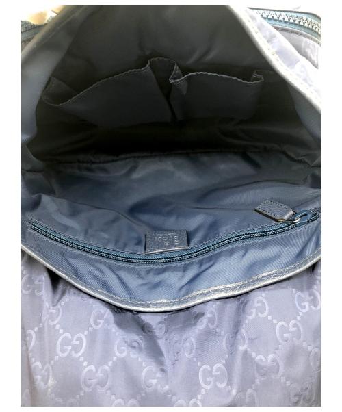 GUCCI（グッチ）GUCCI (グッチ) ショルダーバッグ ブルー 510335 213048の古着・服飾アイテム