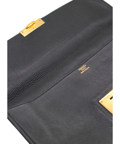 HERMES（エルメス）HERMES (エルメス) クラッチバッグ ブラック サイズ:- -の古着・服飾アイテム