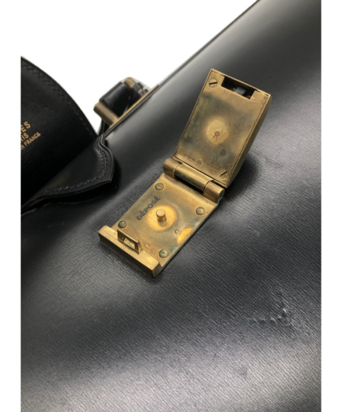 HERMES（エルメス）HERMES (エルメス) レザードクターバッグ ブラック サイズ:- ○Gの古着・服飾アイテム