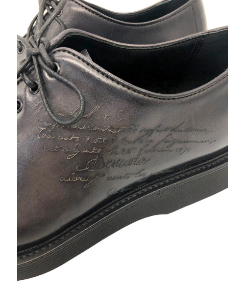 Berluti（ベルルッティ）Berluti (ベルルッティ) レザーオックスフォードシューズ ブラック サイズ:8の古着・服飾アイテム