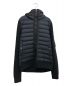 MONCLER（モンクレール）の古着「フーテッドニットジャケット」｜ブラック