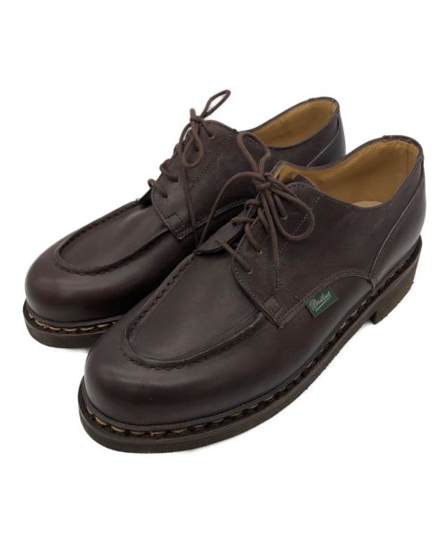 PARABOOT（パラブーツ）PARABOOT (パラブーツ) Uチップシューズ ブラウン サイズ:6 1/2の古着・服飾アイテム