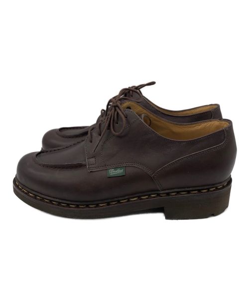 PARABOOT（パラブーツ）PARABOOT (パラブーツ) Uチップシューズ ブラウン サイズ:6 1/2の古着・服飾アイテム