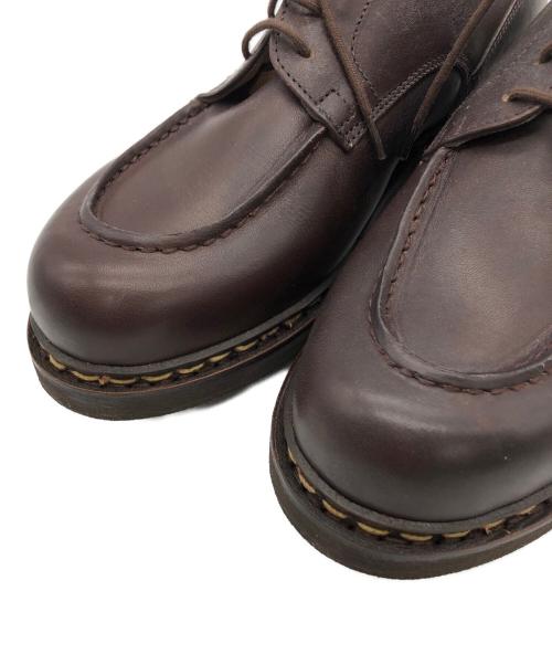 PARABOOT（パラブーツ）PARABOOT (パラブーツ) Uチップシューズ ブラウン サイズ:6 1/2の古着・服飾アイテム