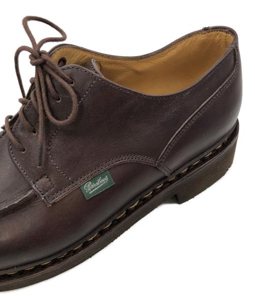 PARABOOT（パラブーツ）PARABOOT (パラブーツ) Uチップシューズ ブラウン サイズ:6 1/2の古着・服飾アイテム