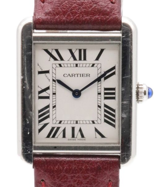 Cartier（カルティエ）Cartier (カルティエ) タンクソロSM サイズ:24mmの古着・服飾アイテム
