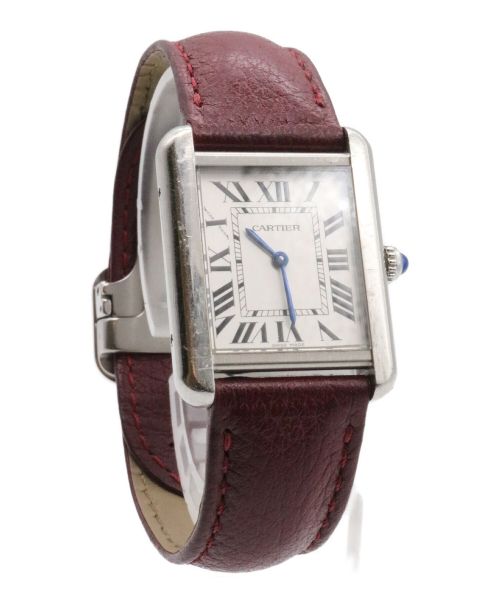 Cartier（カルティエ）Cartier (カルティエ) タンクソロSM サイズ:24mmの古着・服飾アイテム