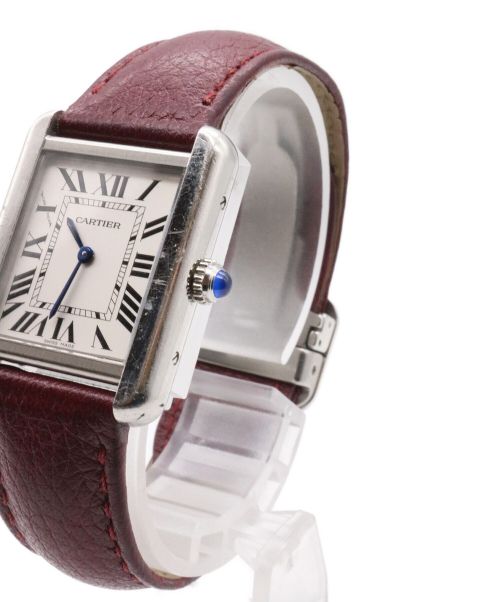 Cartier（カルティエ）Cartier (カルティエ) タンクソロSM サイズ:24mmの古着・服飾アイテム