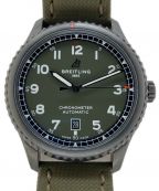 BREITLINGブライトリング）の古着「アビエーター 8 オートマチック 41 ブラック スチール カーチス ウォーホーク」