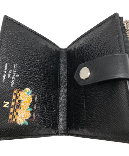 LOUIS VUITTON（ルイ ヴィトン）LOUIS VUITTON (ルイ ヴィトン) ダミエグラフィット ミュルティ・ポルトカルト ブラックの古着・服飾アイテム