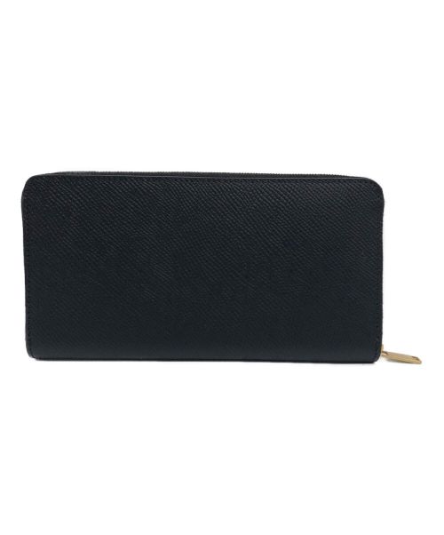 CELINE（セリーヌ）CELINE (セリーヌ) ラージ ジップドウォレット ブラックの古着・服飾アイテム