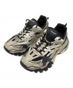 BALENCIAGAバレンシアガ）の古着「TRACK 2 OPEN SNEAKER(ﾄﾗｯｸ 2 ｵｰﾌﾟﾝ ｽﾆｰｶｰ)」｜ベージュ×ブラック