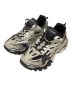 BALENCIAGA（バレンシアガ）の古着「TRACK 2 OPEN SNEAKER(ﾄﾗｯｸ 2 ｵｰﾌﾟﾝ ｽﾆｰｶｰ)」｜ベージュ×ブラック