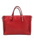 BALENCIAGA (バレンシアガ) ザ ペーパー ミニ ジップアラウンド レッド：49800円