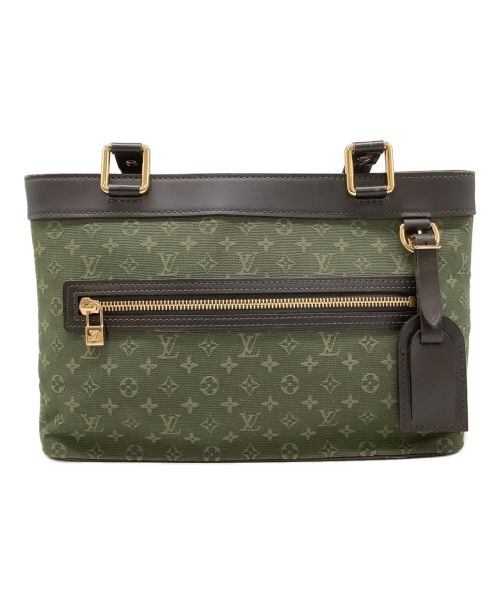 LOUIS VUITTON（ルイ ヴィトン）LOUIS VUITTON (ルイ ヴィトン) ルシーユPM グリーン×ブラウンの古着・服飾アイテム