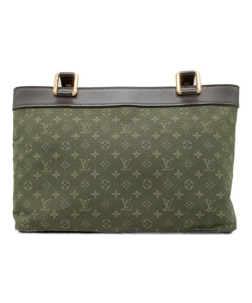 LOUIS VUITTON（ルイ ヴィトン）LOUIS VUITTON (ルイ ヴィトン) ルシーユPM グリーン×ブラウンの古着・服飾アイテム