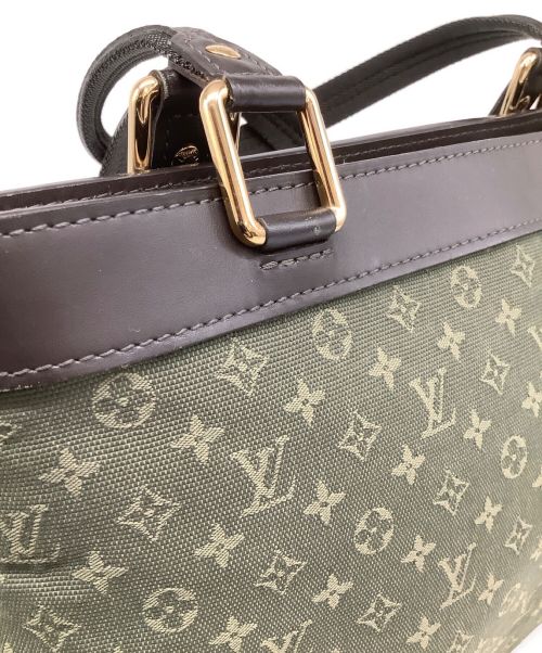 LOUIS VUITTON（ルイ ヴィトン）LOUIS VUITTON (ルイ ヴィトン) ルシーユPM グリーン×ブラウンの古着・服飾アイテム
