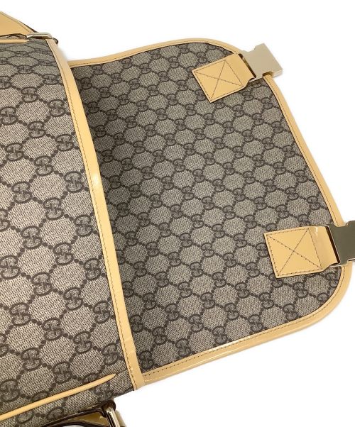 GUCCI（グッチ）GUCCI (グッチ) GGプラス メッセンジャーバッグ ベージュの古着・服飾アイテム