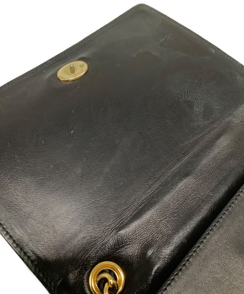 CHANEL（シャネル）CHANEL (シャネル) チェーンショルダーバッグ ブラックの古着・服飾アイテム