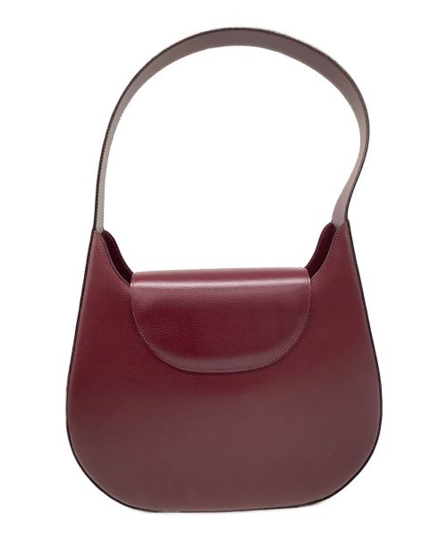 Cartier（カルティエ）Cartier (カルティエ) セミショルダーバッグ ボルドーの古着・服飾アイテム