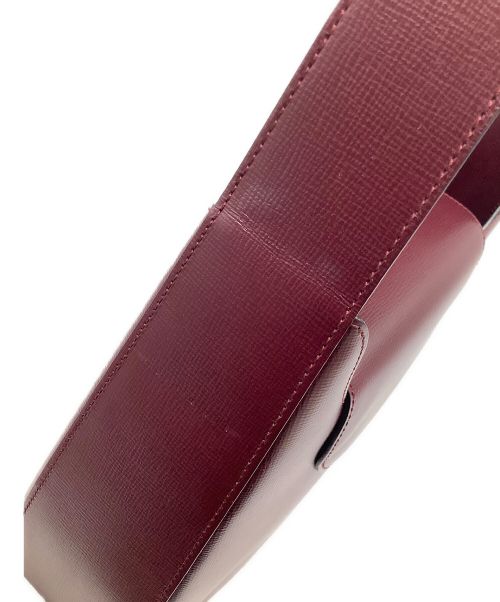 Cartier（カルティエ）Cartier (カルティエ) セミショルダーバッグ ボルドーの古着・服飾アイテム