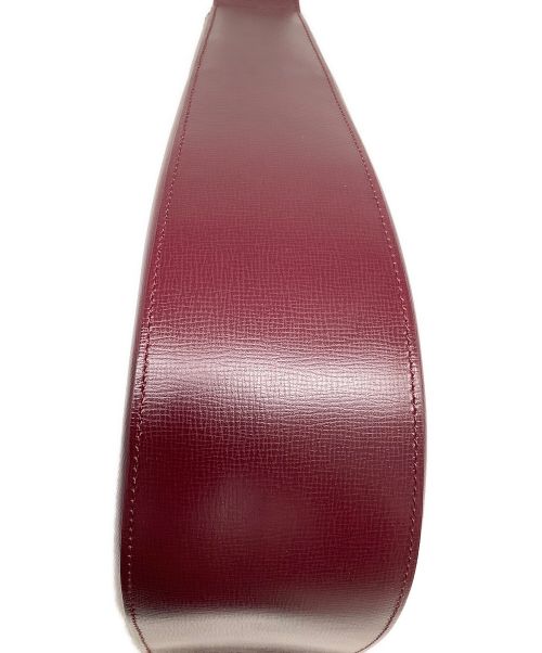 Cartier（カルティエ）Cartier (カルティエ) セミショルダーバッグ ボルドーの古着・服飾アイテム