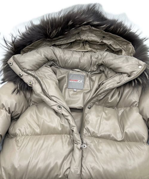 DUVETICA（デュベティカ）DUVETICA (デュベティカ) ダウンコート ブラウン サイズ:SIZE M (38)の古着・服飾アイテム