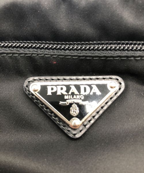 PRADA（プラダ）PRADA (プラダ) 斜め掛け ポシェット ブラックの古着・服飾アイテム