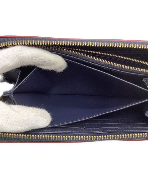 LOUIS VUITTON（ルイ ヴィトン）LOUIS VUITTON (ルイ ヴィトン) ジッピー・ウォレット ネイビーの古着・服飾アイテム