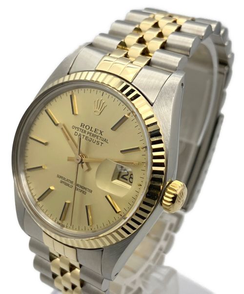 ROLEX（ロレックス）ROLEX (ロレックス) デイトジャスト ゴールド サイズ:36mmの古着・服飾アイテム