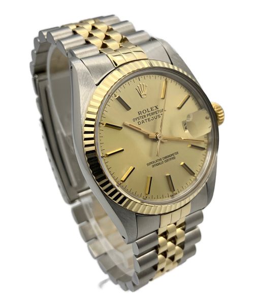ROLEX（ロレックス）ROLEX (ロレックス) デイトジャスト ゴールド サイズ:36mmの古着・服飾アイテム