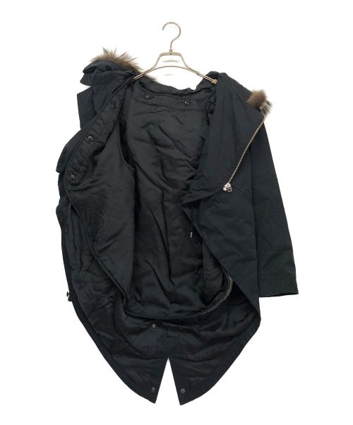 JOHN LAWRENCE SULLIVAN（ジョン ローレンス サリバン）JOHN LAWRENCE SULLIVAN (ジョンローレンスサリバン) フィッシュテールショートコート ブラック サイズ:Mの古着・服飾アイテム